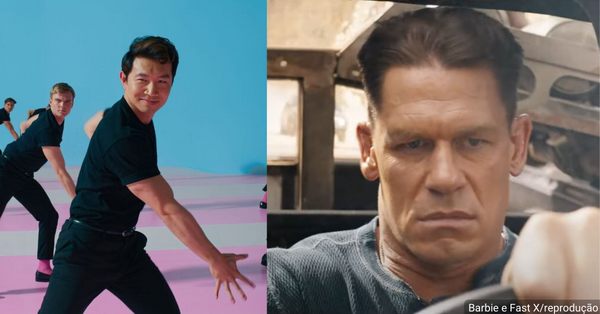 John Cena e Simu Liu em Barbie e Fast X Prime Vídeo