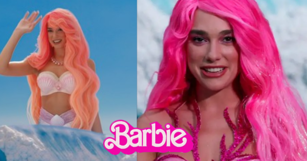Barbie Dua Lipa tem papel curtíssimo no filme, mas brilha na trilha sonora com Dance The Night