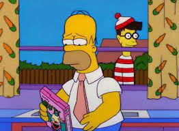 Waldo em os Simpsons.